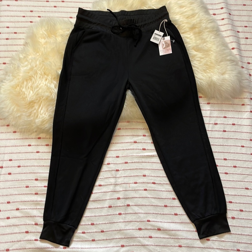 Jessica Simpson black joggers. Size Large